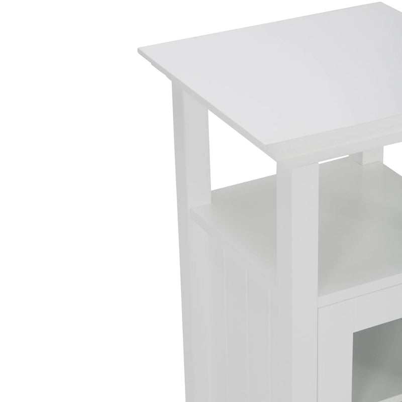 Armario de baño de suelo de 30 pulgadas de alto x 15 pulgadas de ancho - 15W x 14D x 30H - 15W x 14D x 30H