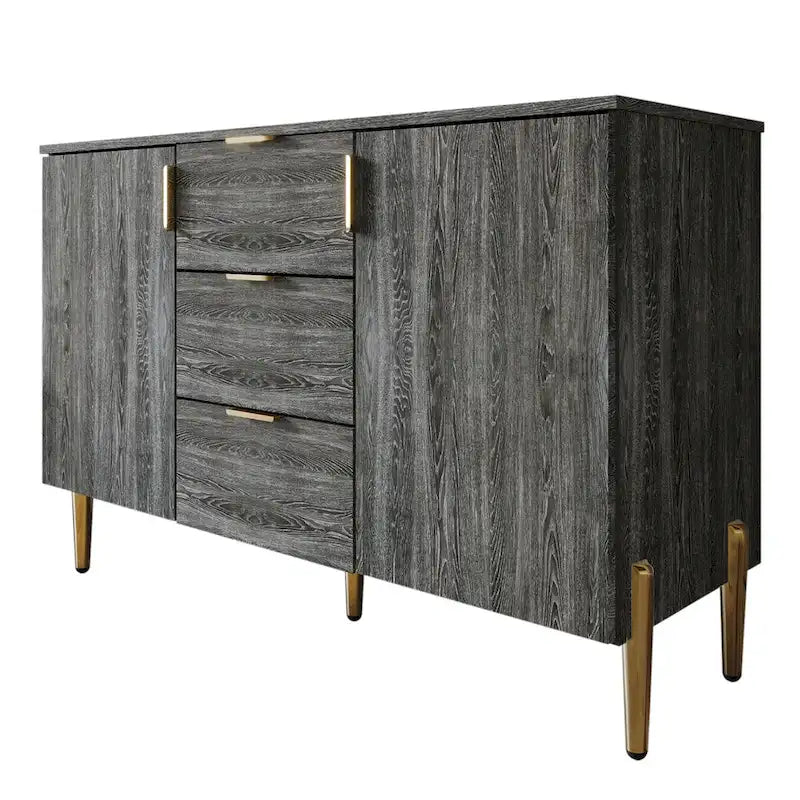 Aparador lujoso de líneas limpias