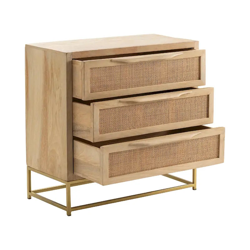 Kommode mit drei Schubladen - 30x14x28