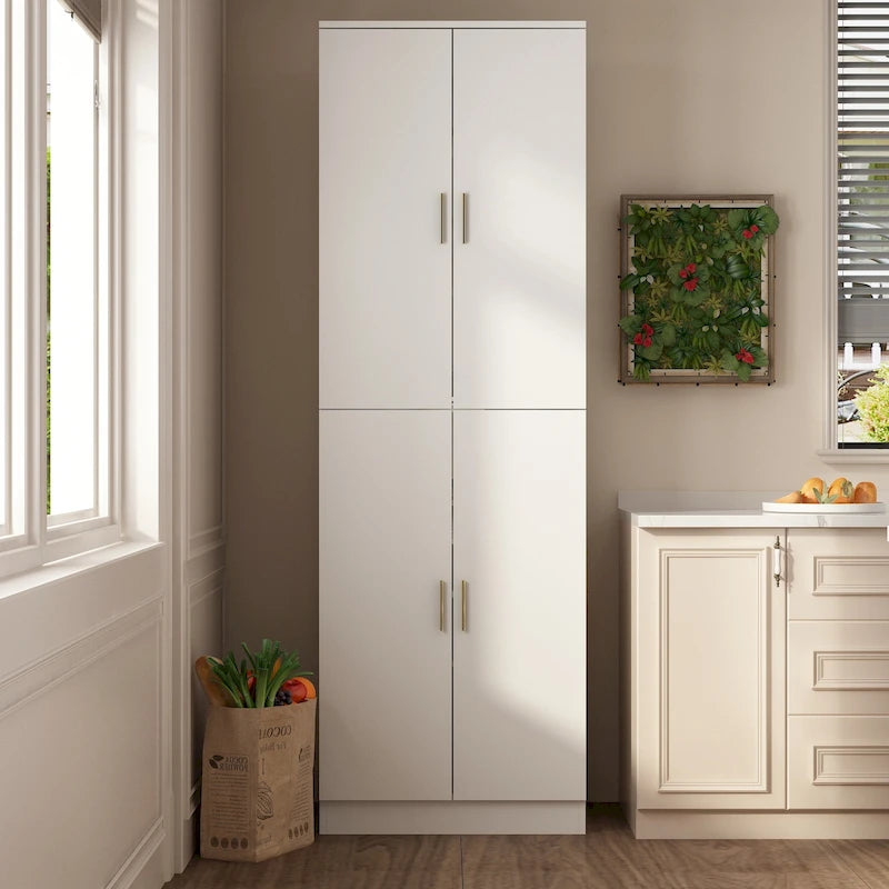 Buffet de rangement de 70.9H avec étagère réglable
