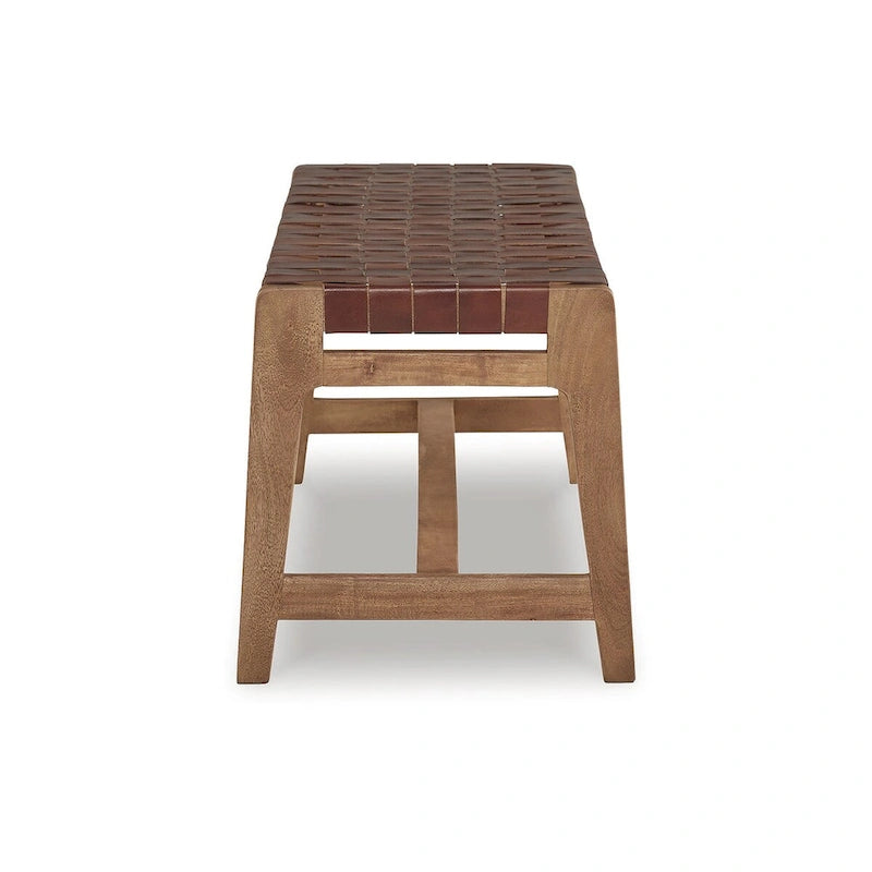 Banc d’appoint naturel/brun - 48 W x 15.75 D x 18.13 H