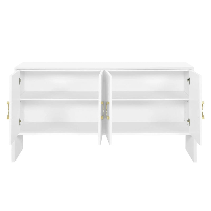 Meuble de rangement de 33.80 in. H avec étagères réglables