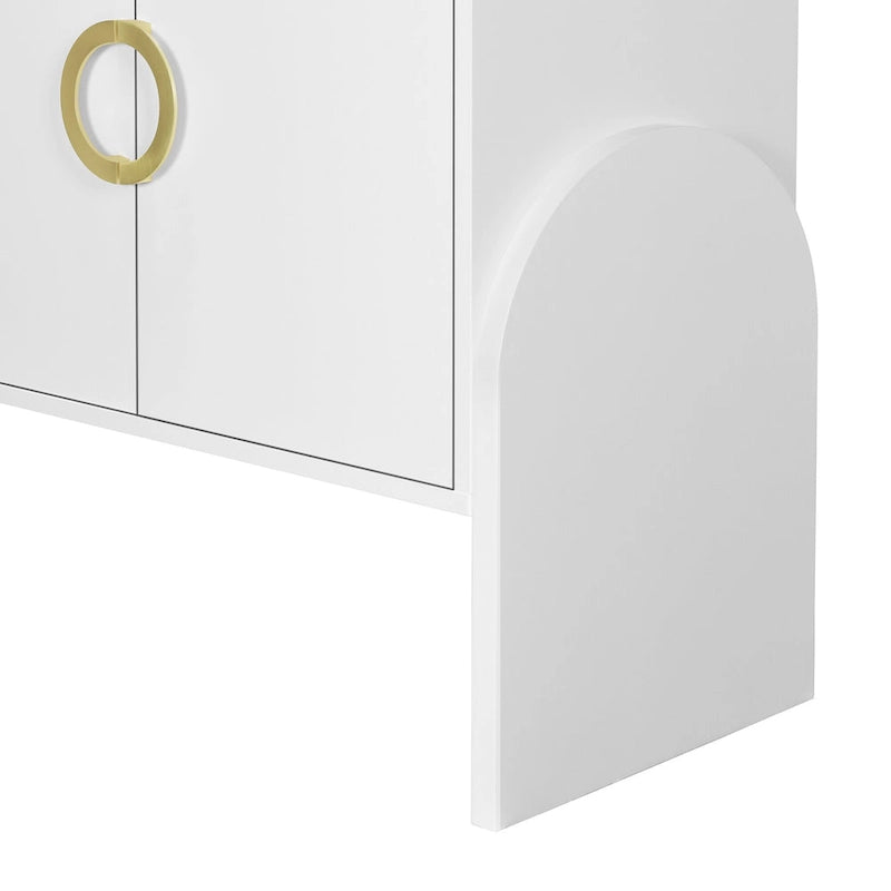 Meuble de rangement de 33.80 in. H avec étagères réglables