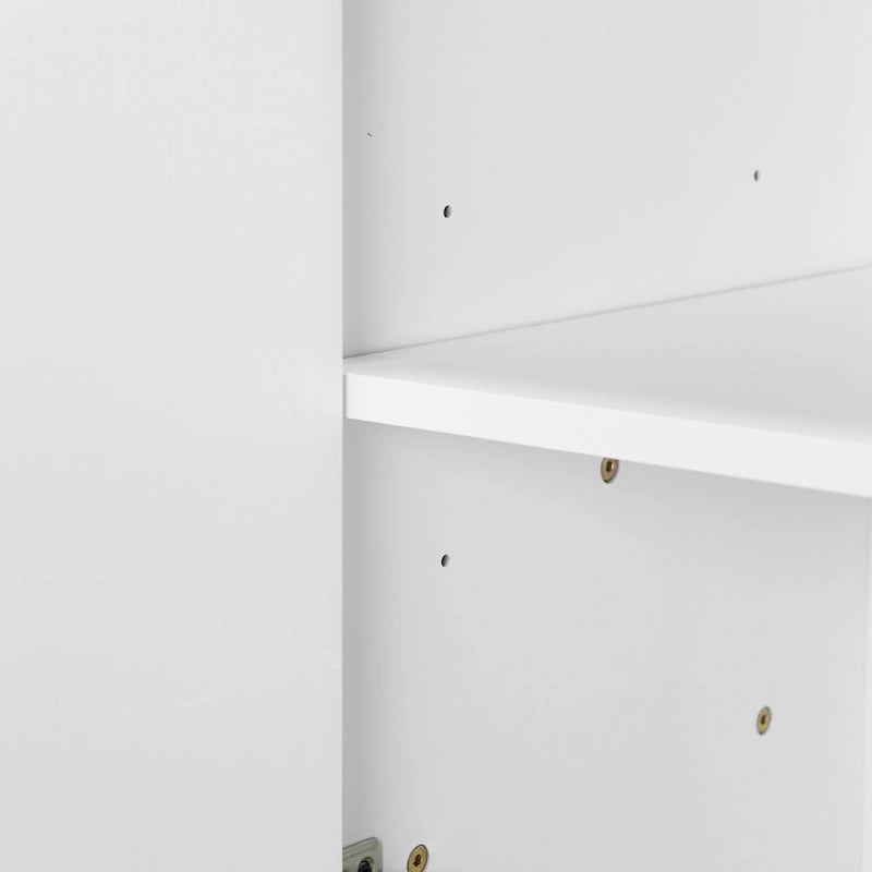 Meuble de rangement de 33.80 in. H avec étagères réglables