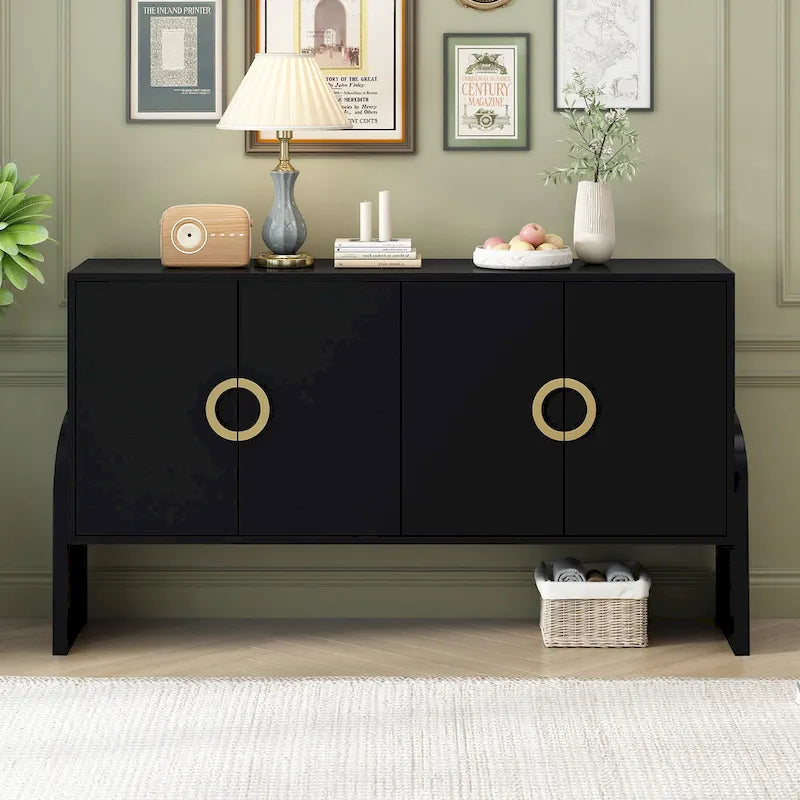 Meuble de rangement de 33.80 in. H avec étagères réglables