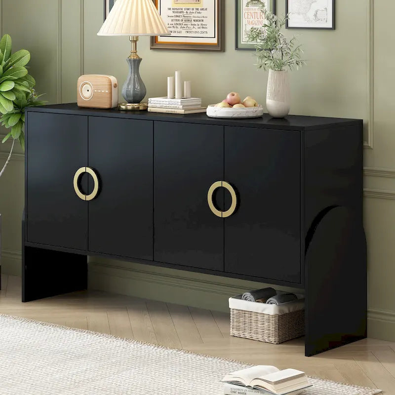 Meuble de rangement de 33.80 in. H avec étagères réglables