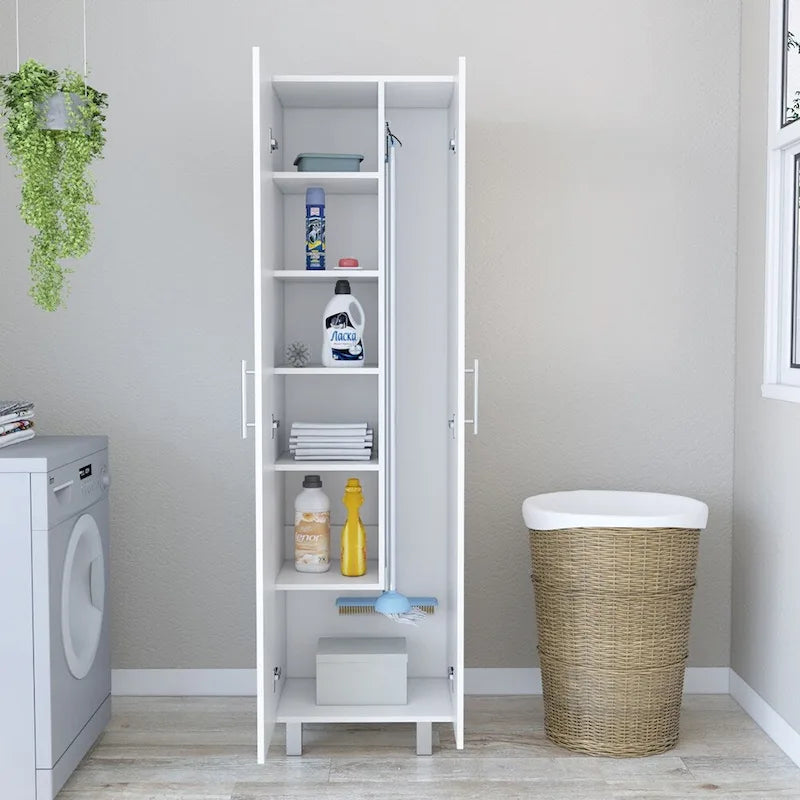 Garde-manger pour placard ou chambre, blanc, de haute qualité et durable