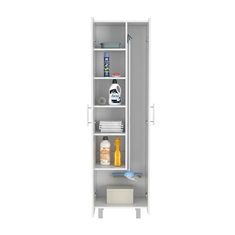 Vorratsschrank für Schlafzimmer, weiß, hochwertig und langlebig
